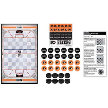 Masterpieces Philadelphia Flyers Checkers Puzzle 41545